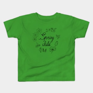 Spring child Kids T-Shirt